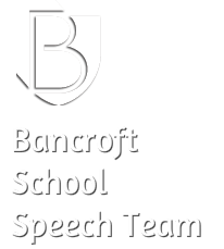 BANCROFT SCHOOL SPEECH TEAM
